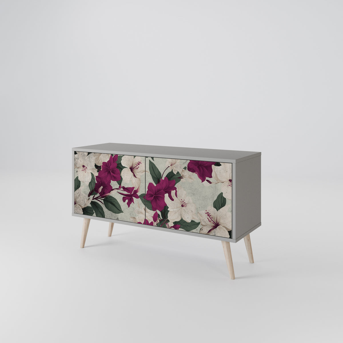 FLOWERET DREAM Mueble de TV Compacto de 2 puertas