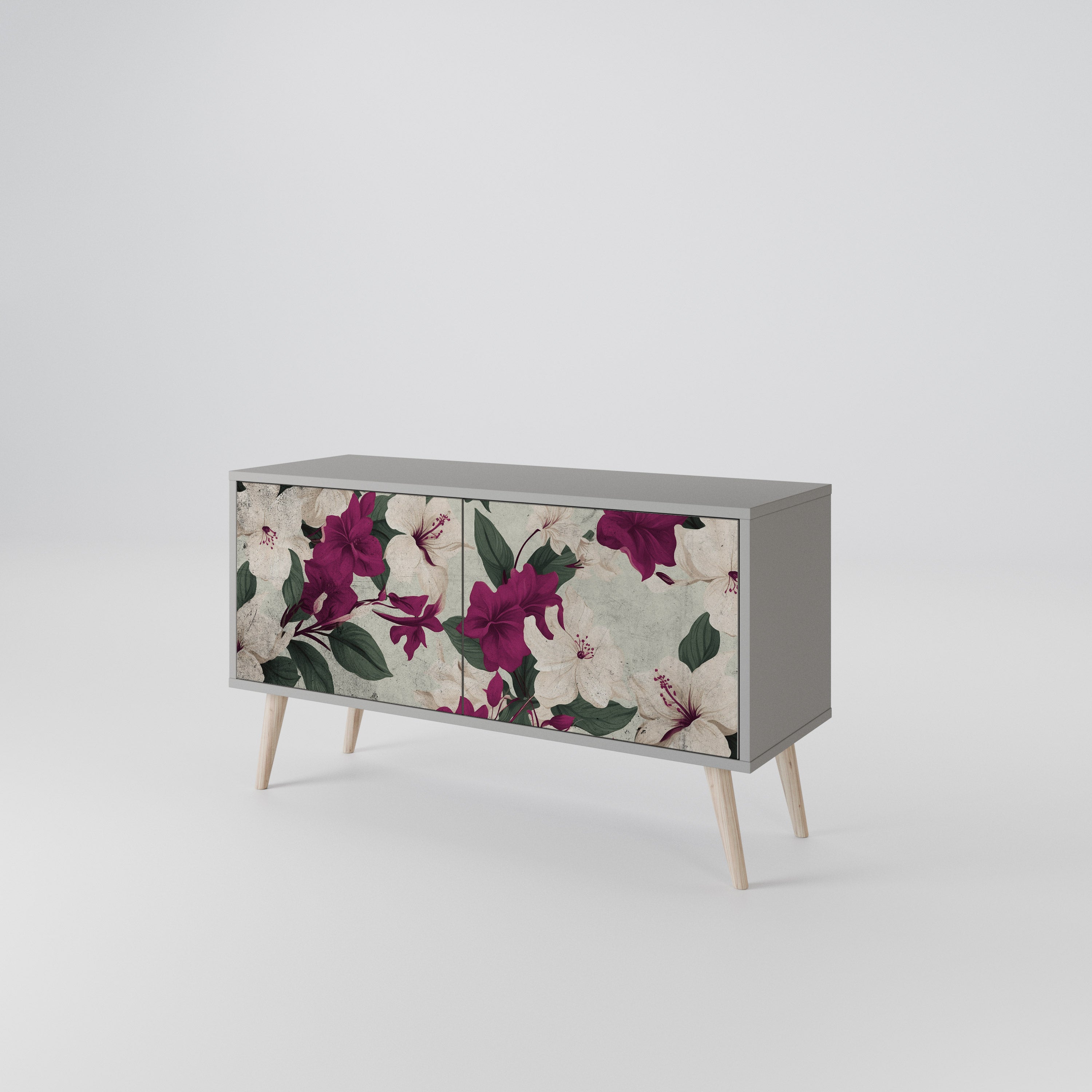 FLOWERET DREAM Mueble de TV Compacto de 2 puertas