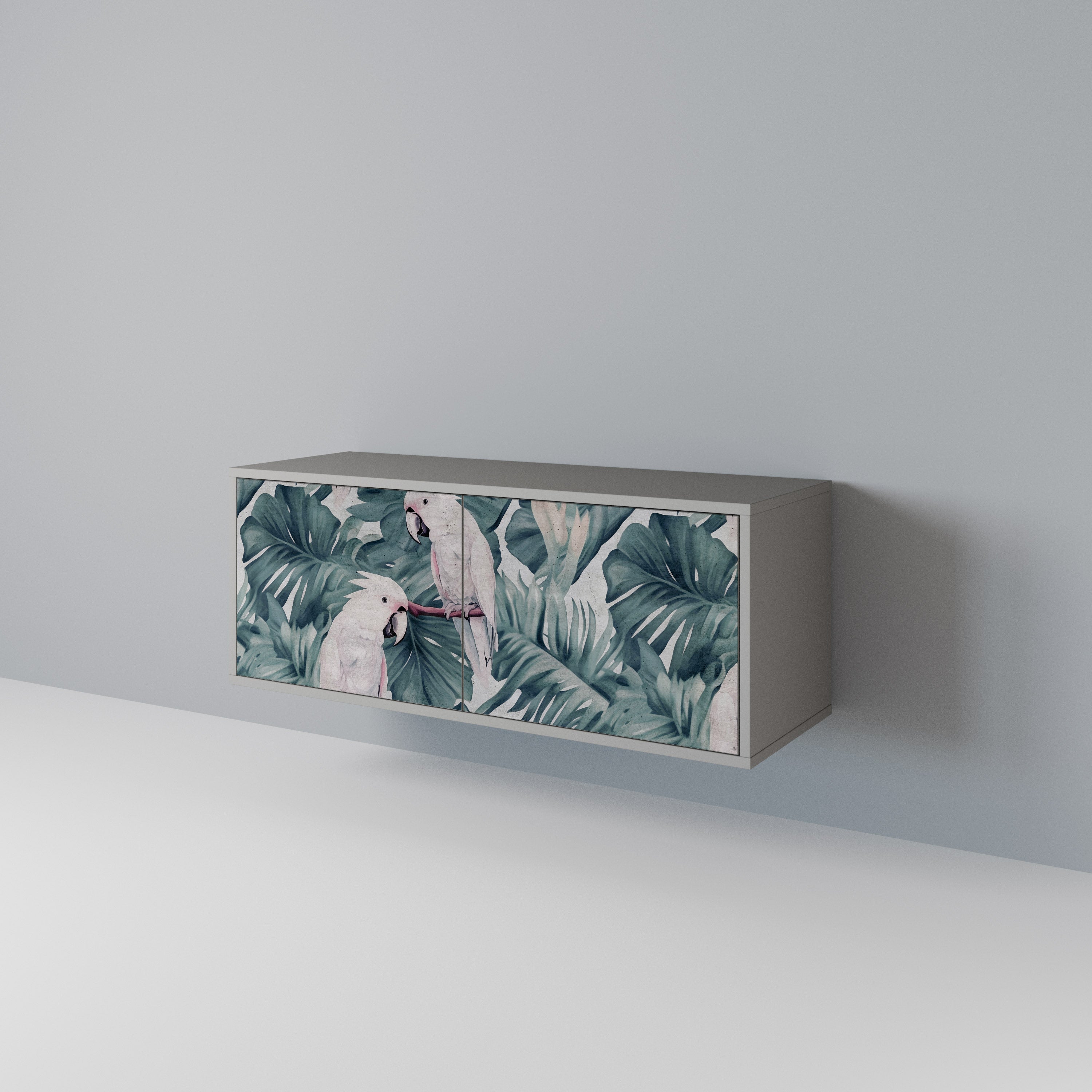 POPINJAY LOOK Mueble de TV Compacto de 2 puertas