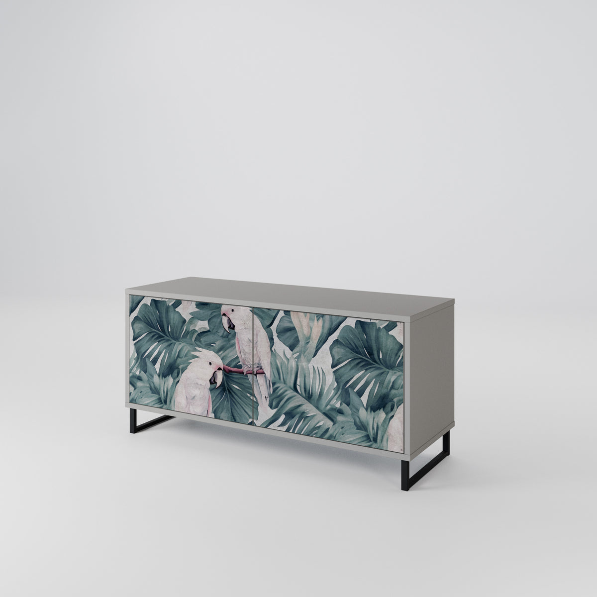 POPINJAY LOOK Mueble de TV Compacto de 2 puertas