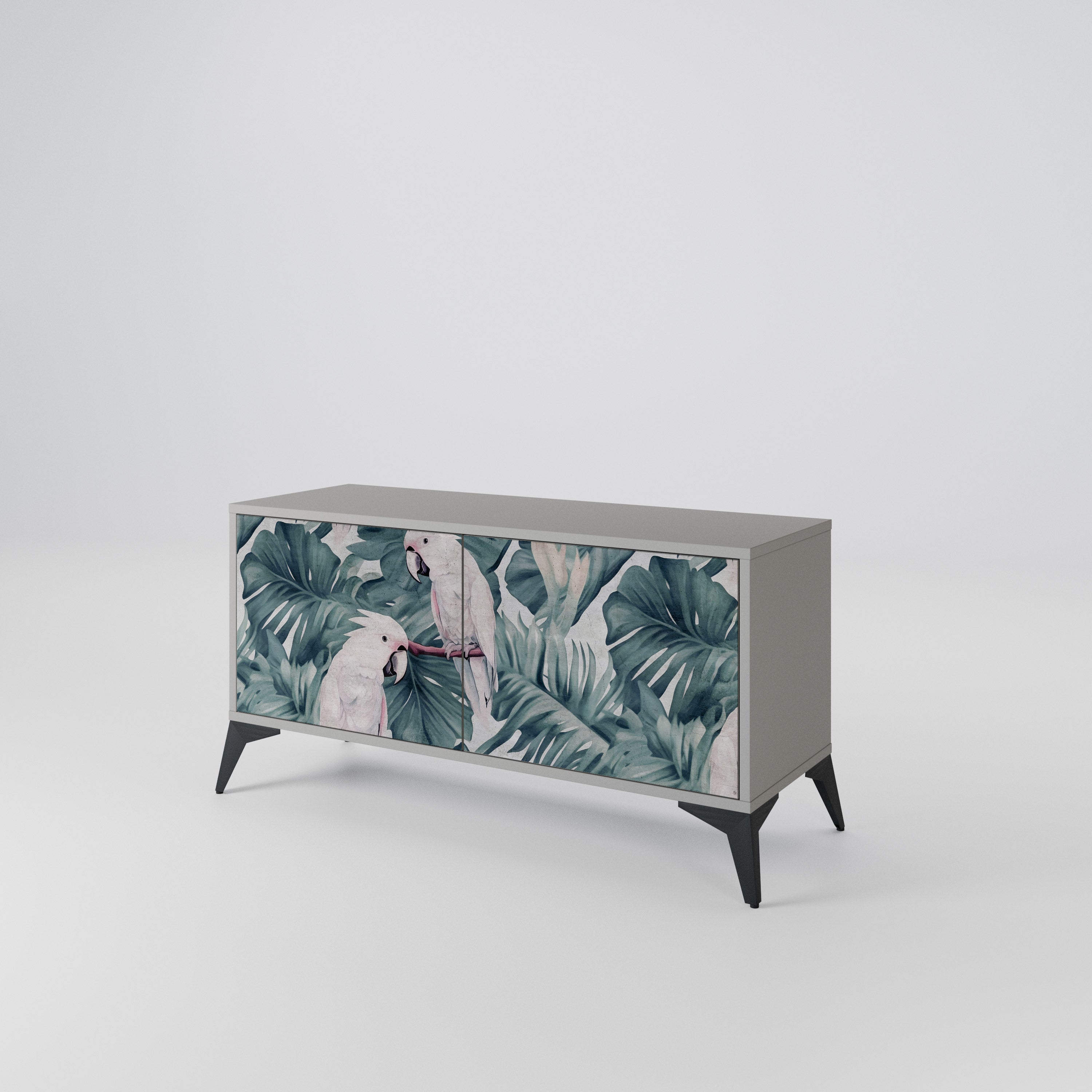 POPINJAY LOOK Mueble de TV Compacto de 2 puertas