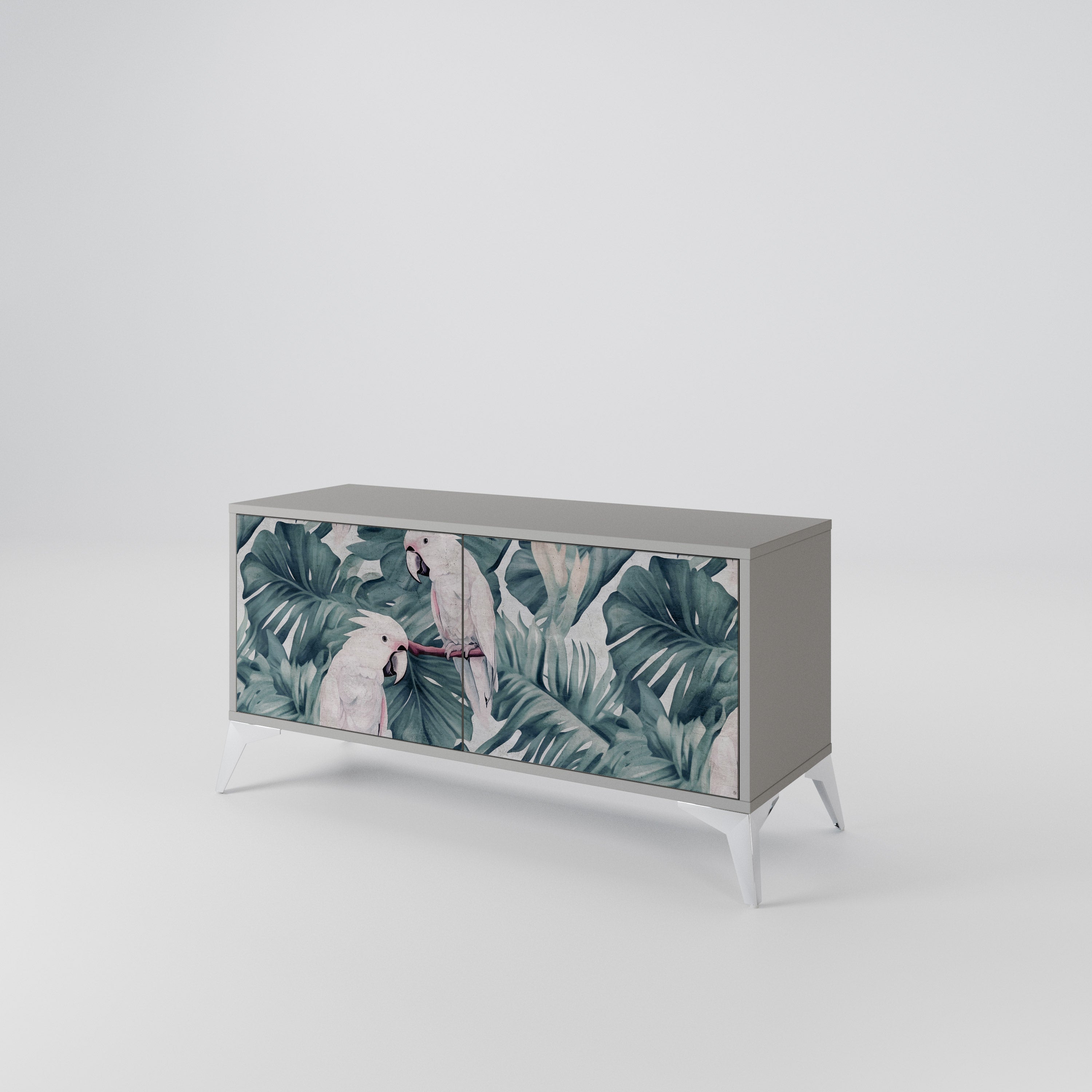 POPINJAY LOOK Mueble de TV Compacto de 2 puertas