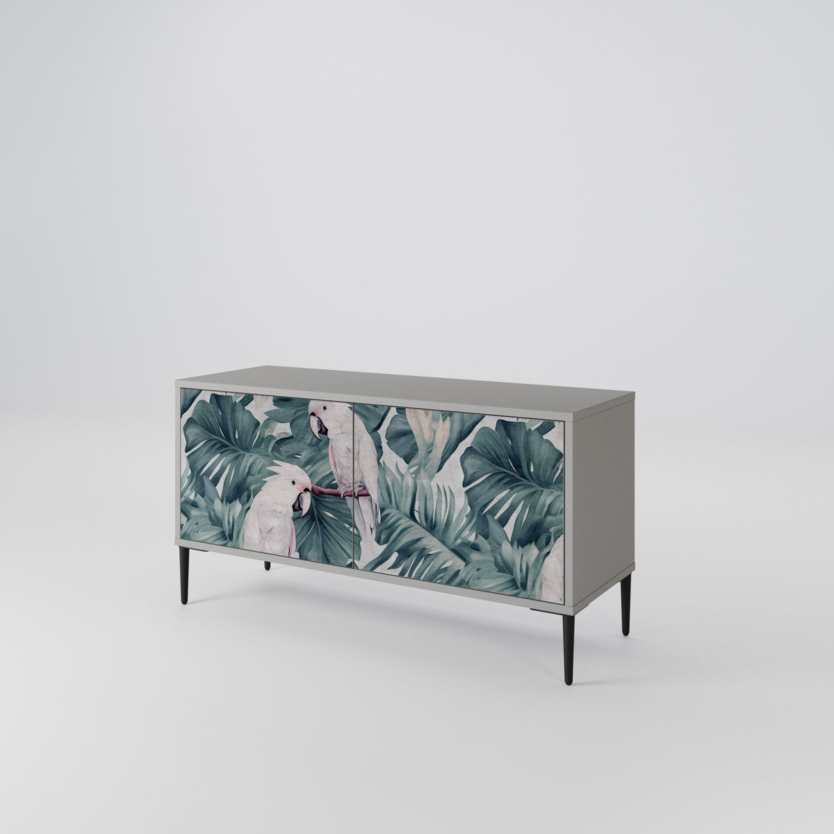 POPINJAY LOOK Mueble de TV Compacto de 2 puertas