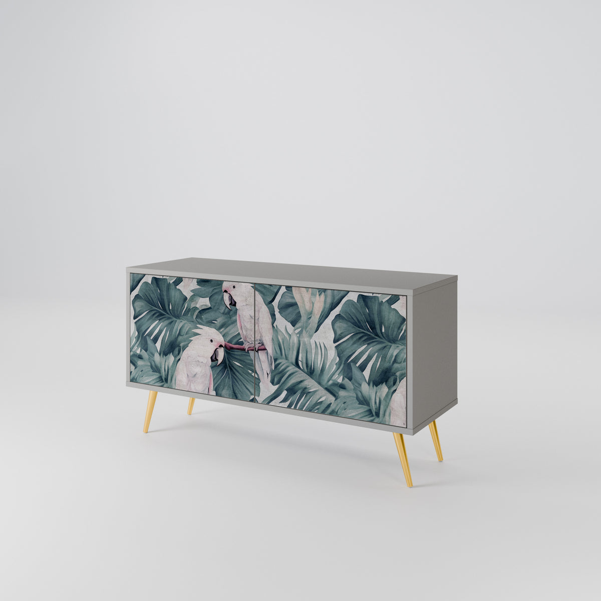 POPINJAY LOOK Mueble de TV Compacto de 2 puertas