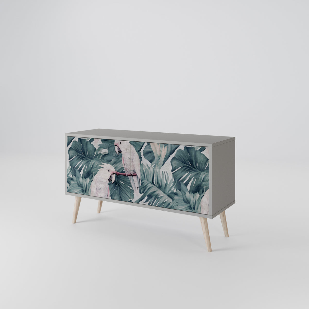 POPINJAY LOOK Mueble de TV Compacto de 2 puertas