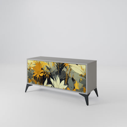 SUNKISSED LILY Mueble de TV Compacto de 2 puertas