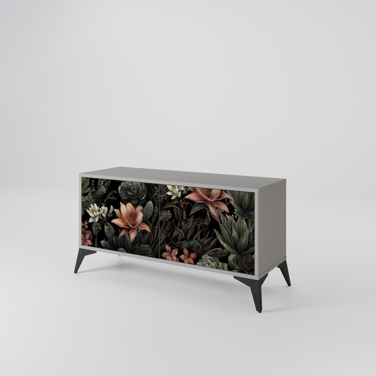 SECRET VERDURE Mueble de TV Compacto de 2 puertas