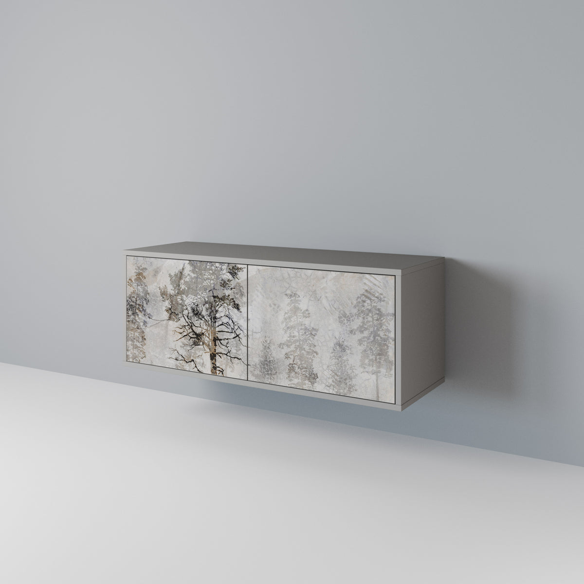 FADE IN THE TREES Mueble de TV Compacto de 2 puertas