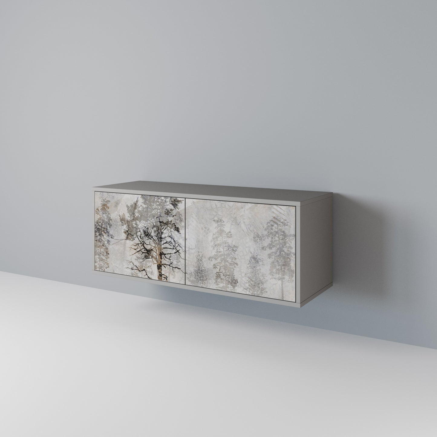 FADE IN THE TREES Mueble de TV Compacto de 2 puertas
