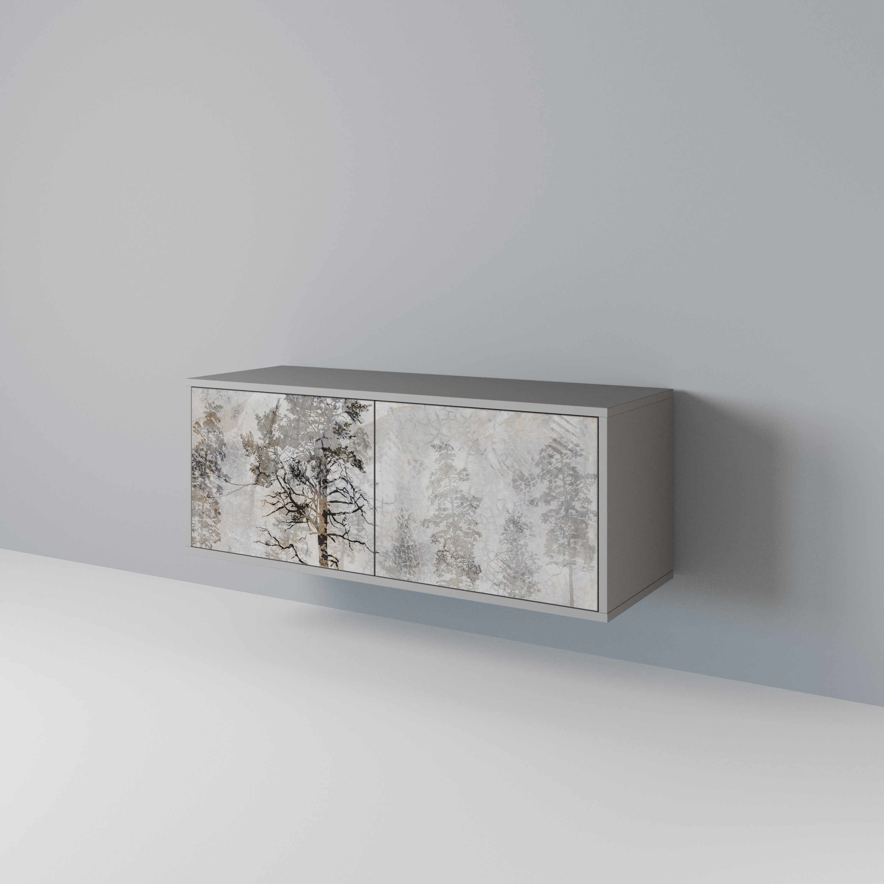 FADE IN THE TREES Mueble de TV Compacto de 2 puertas