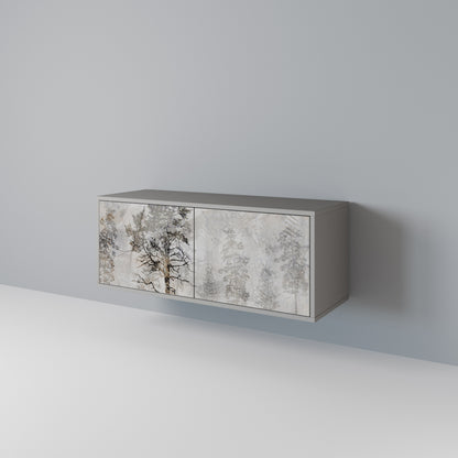 FADE IN THE TREES Mueble de TV Compacto de 2 puertas