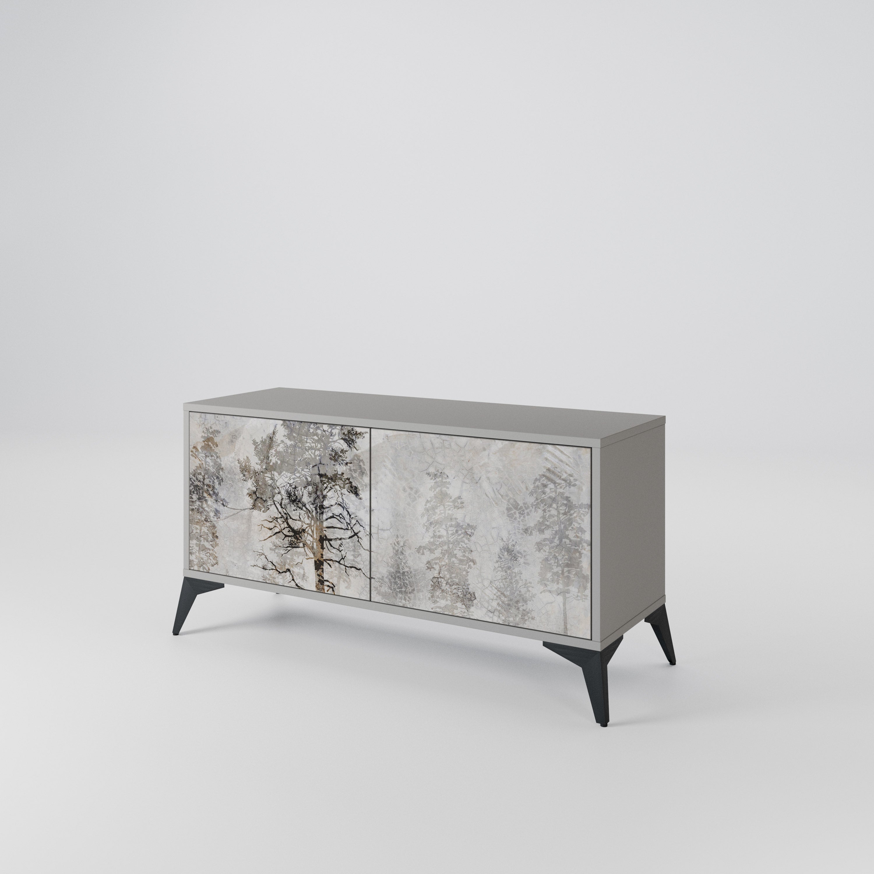 FADE IN THE TREES Mueble de TV Compacto de 2 puertas