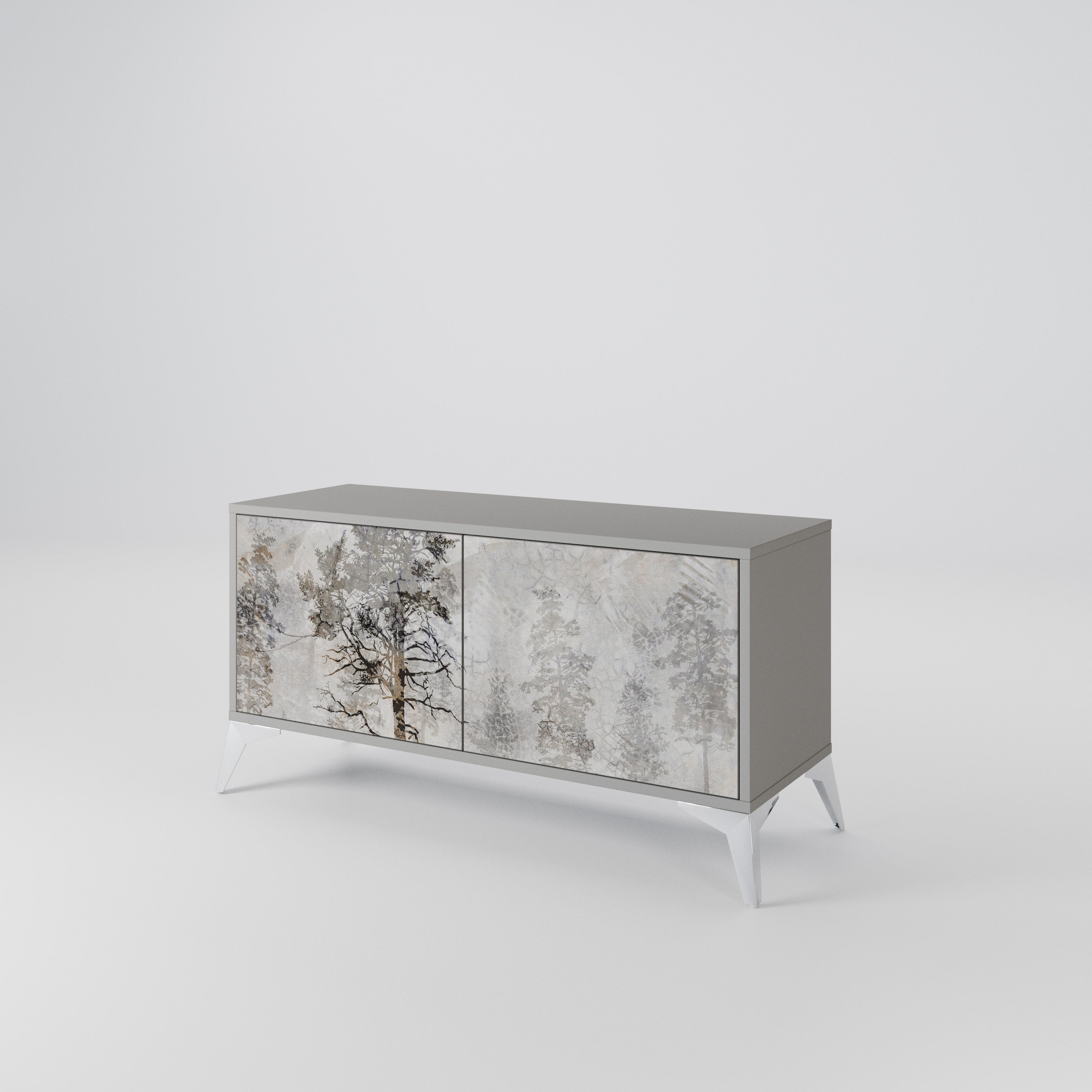 FADE IN THE TREES Mueble de TV Compacto de 2 puertas
