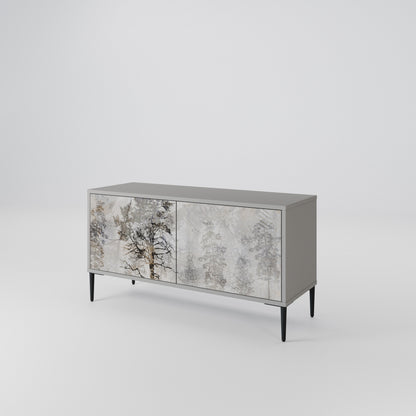 FADE IN THE TREES Mueble de TV Compacto de 2 puertas