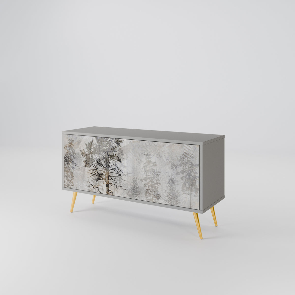FADE IN THE TREES Mueble de TV Compacto de 2 puertas