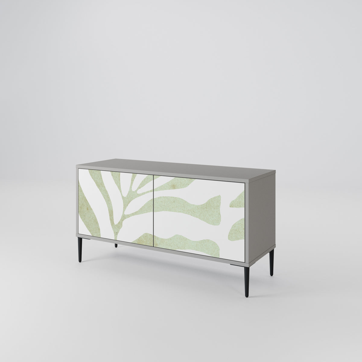 BOTANICAL SPARK Mueble de TV Compacto de 2 puertas