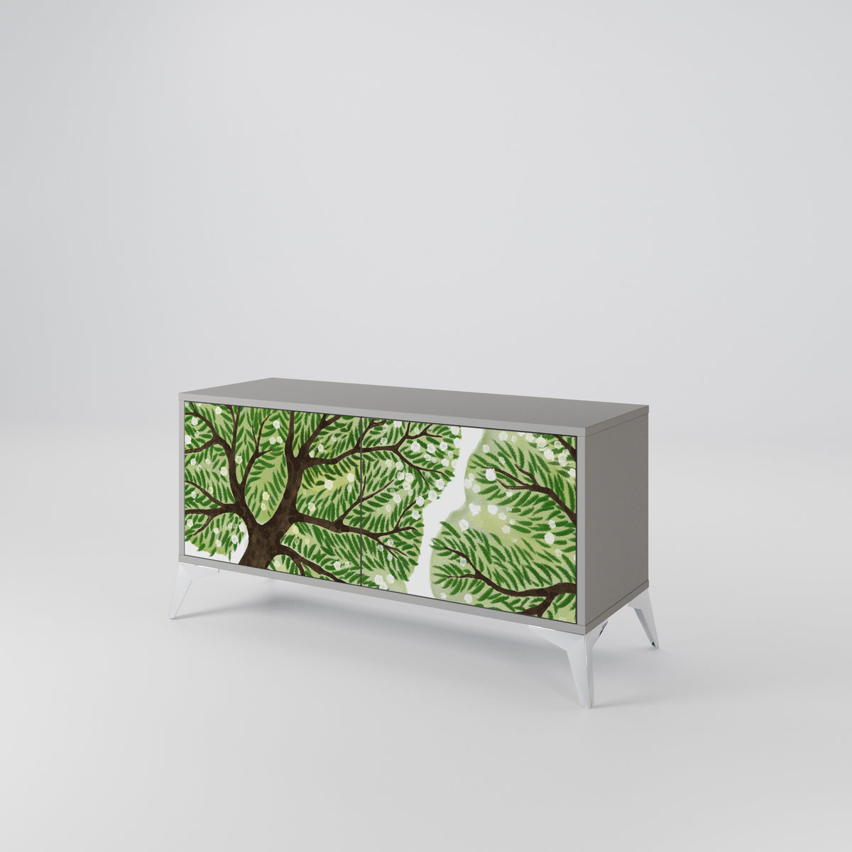 WILDERNESS DASH Mueble de TV Compacto de 2 puertas