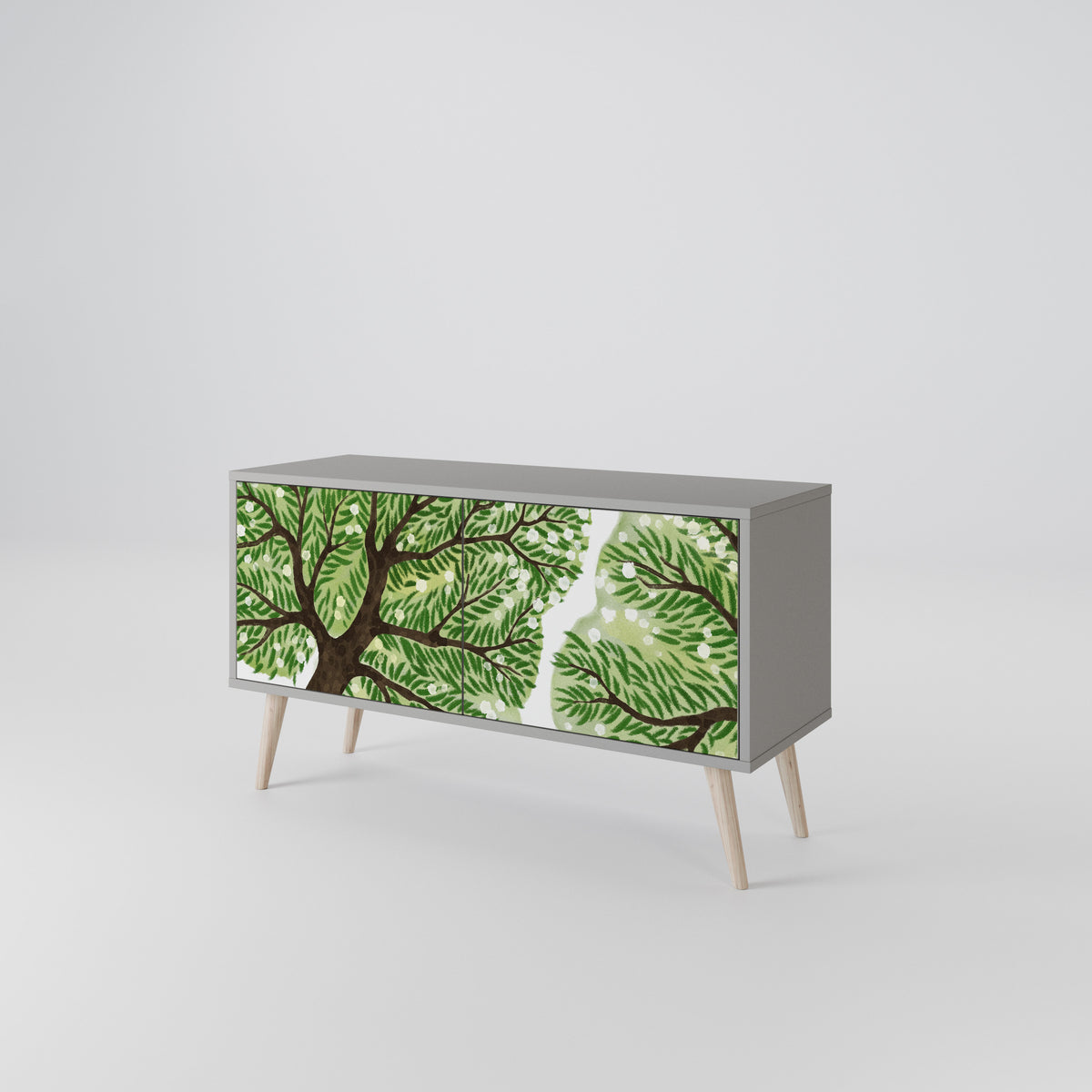 WILDERNESS DASH Mueble de TV Compacto de 2 puertas