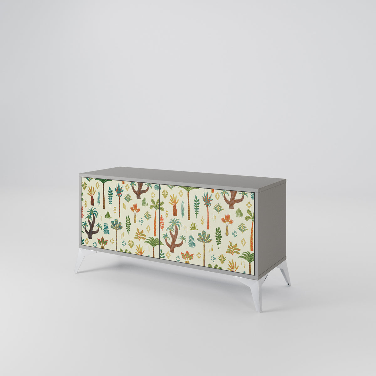 PALM SPRING Mueble de TV Compacto de 2 puertas