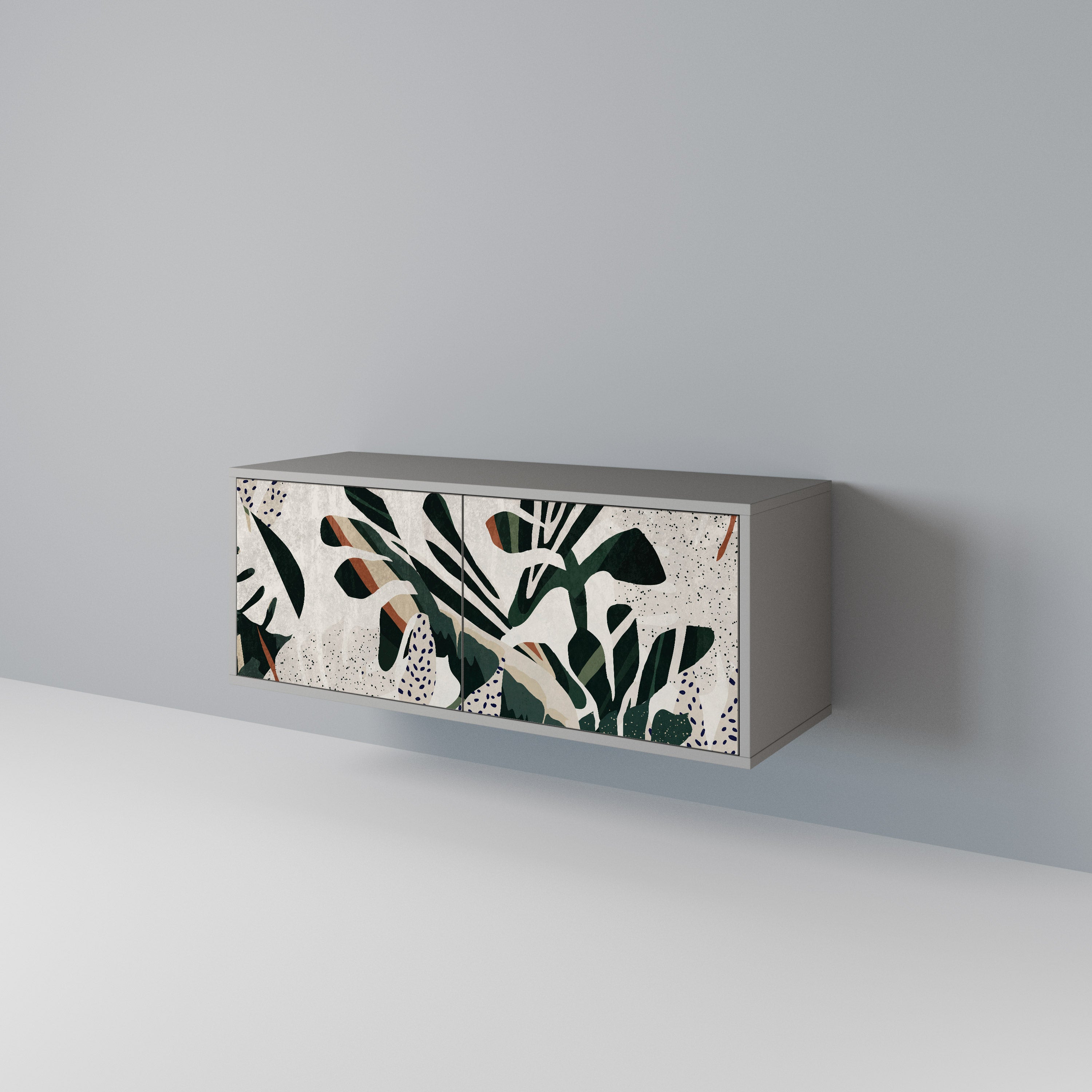 VERDURE FORMATION Compact 2-Door TV Cabinet