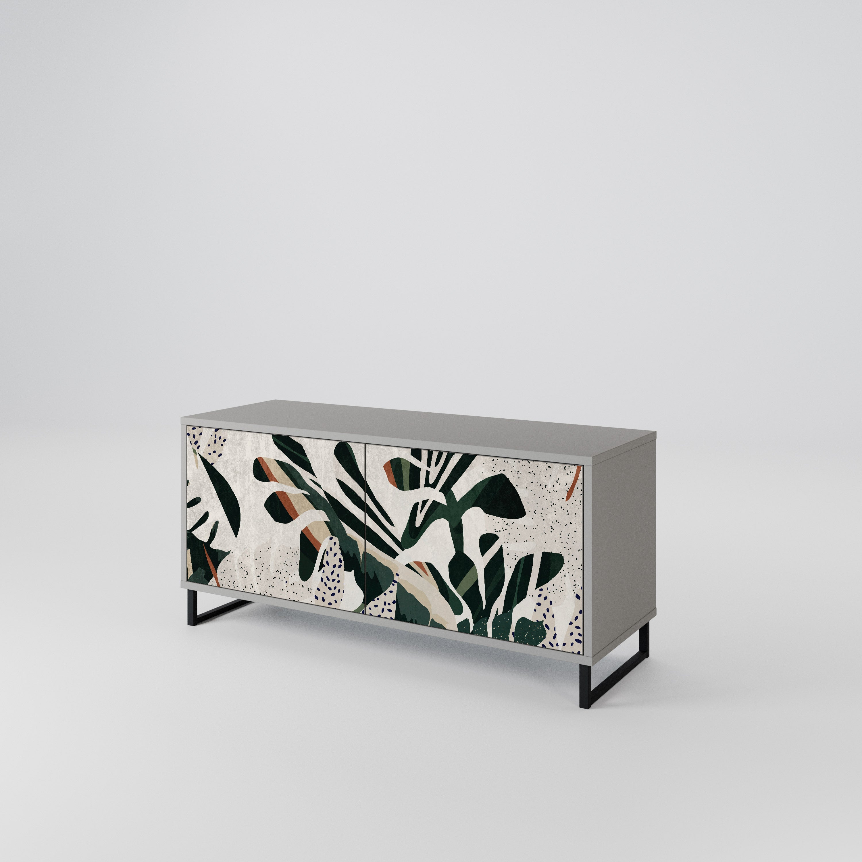 VERDURE FORMATION Compact 2-Door TV Cabinet