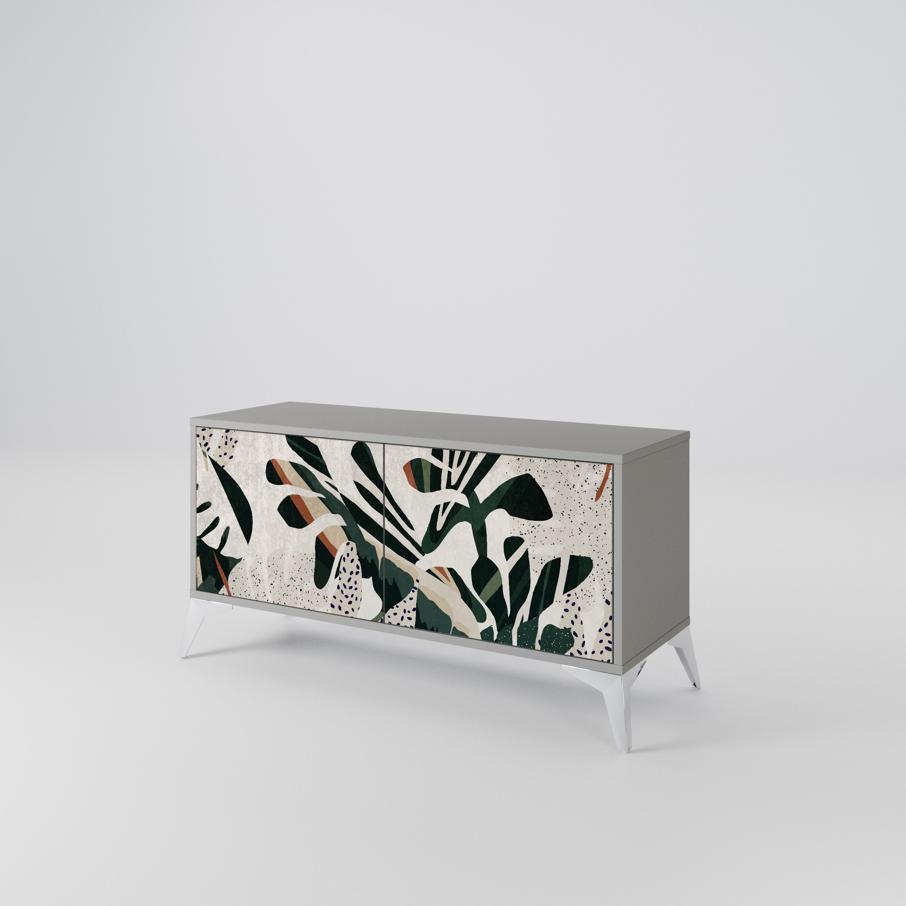 VERDURE FORMATION Compact 2-Door TV Cabinet