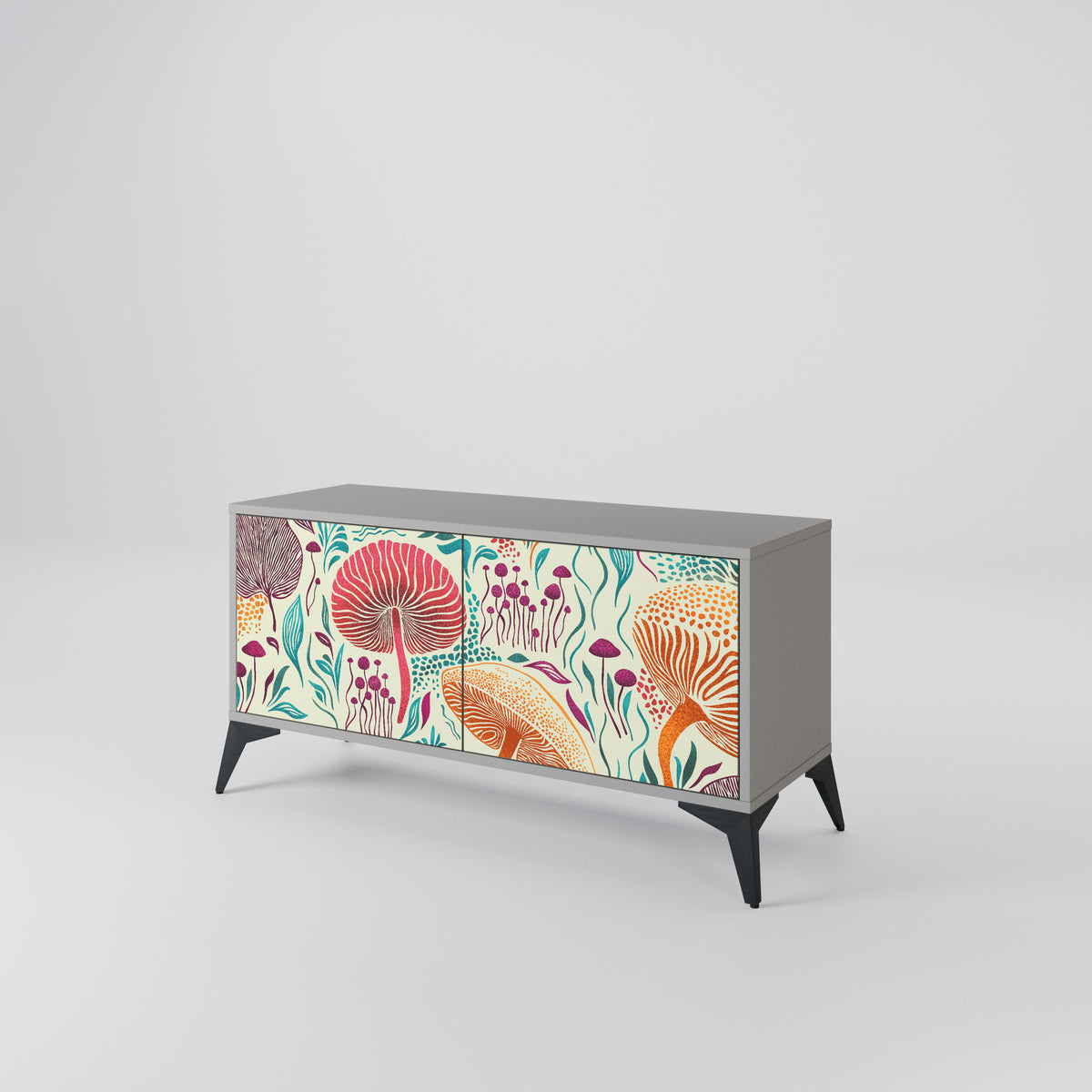 FUNGUS FANTASY Mueble de TV Compacto de 2 puertas