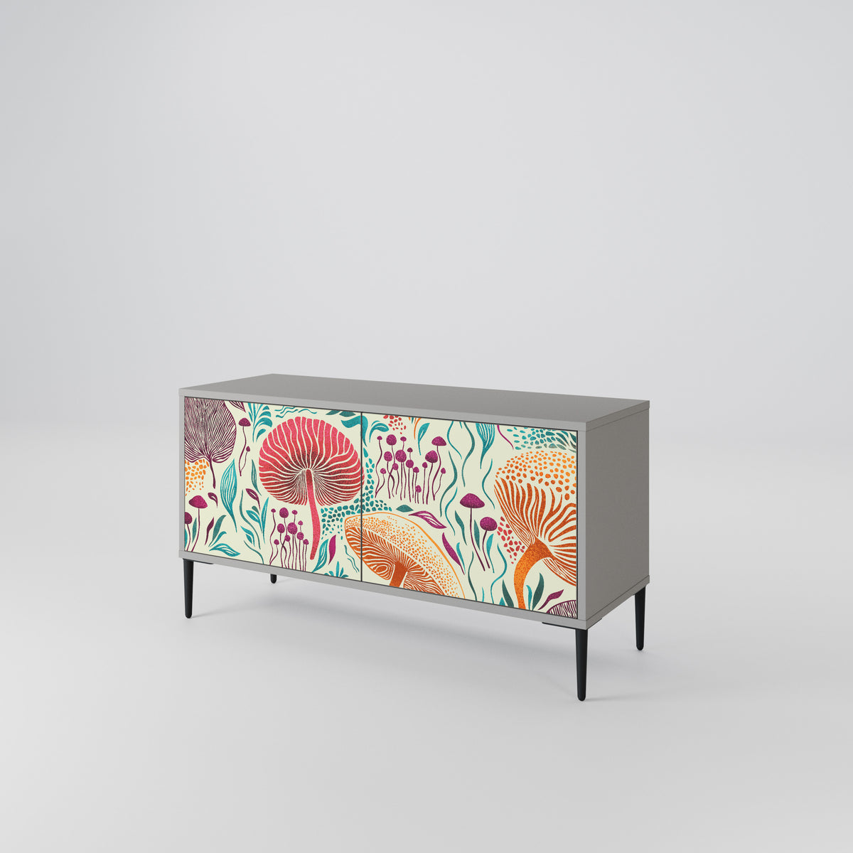 FUNGUS FANTASY Mueble de TV Compacto de 2 puertas