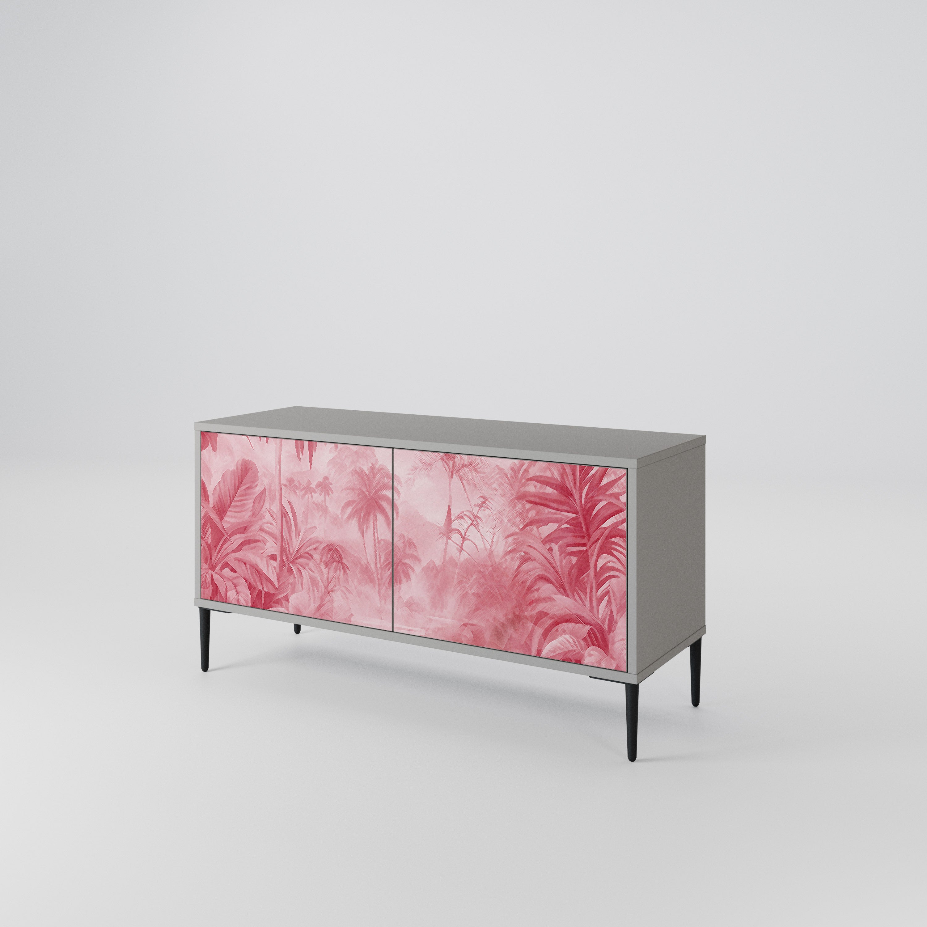 SWEET TROPICS Compact 2-Door TV Cabinet