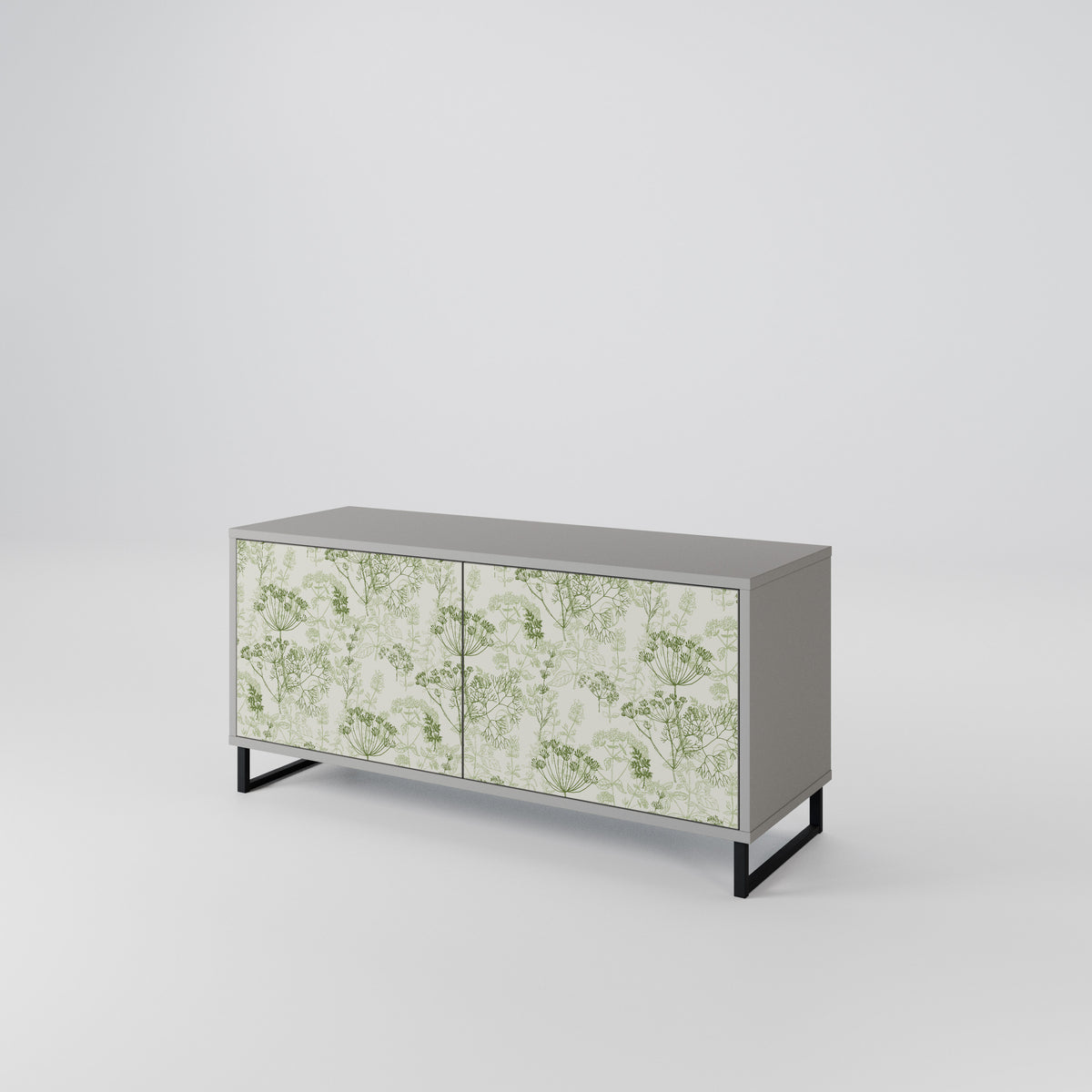 FENNEL BALDACHIN Mueble de TV Compacto de 2 puertas