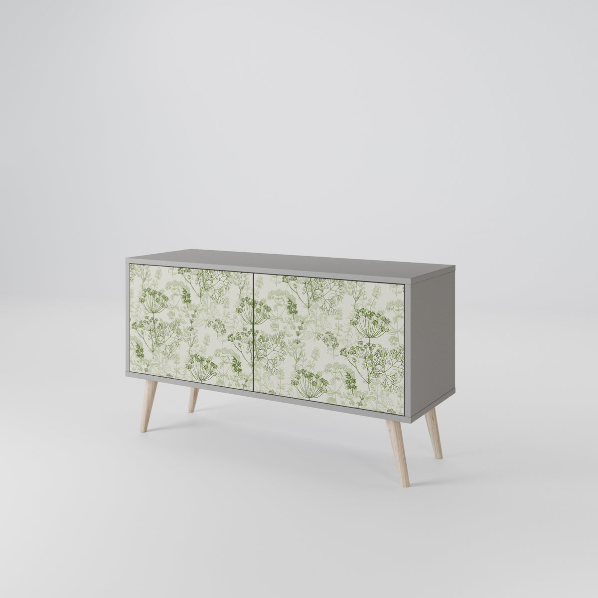 FENNEL BALDACHIN Mueble de TV Compacto de 2 puertas