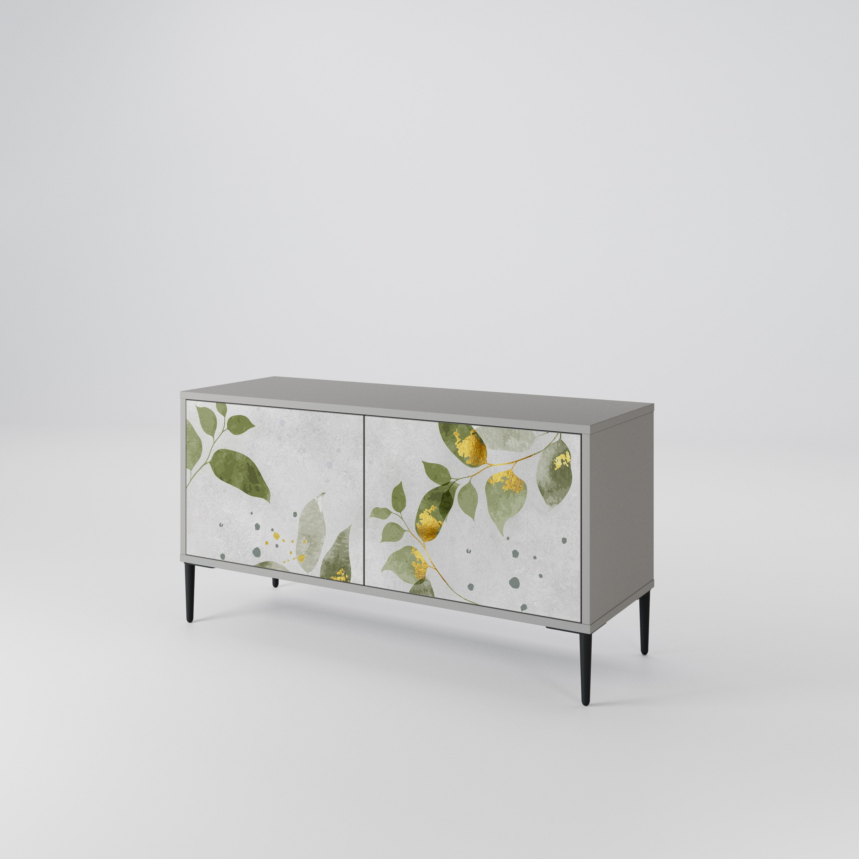 ELEGANT BOTANICS Compact 2-Door TV Cabinet