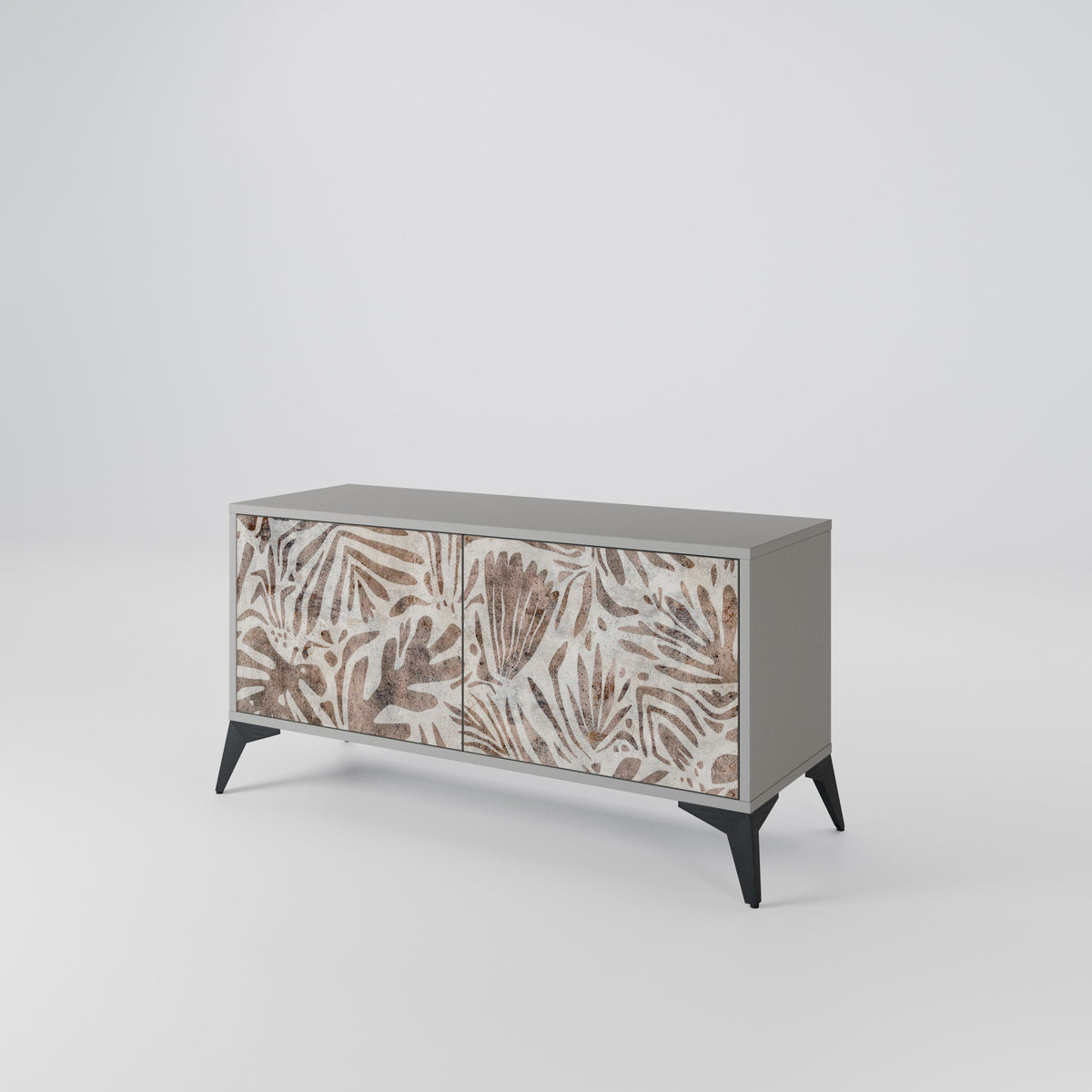 PASSING TIME Mueble de TV Compacto de 2 puertas