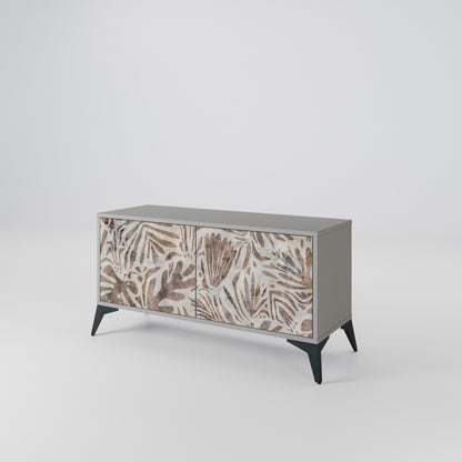 PASSING TIME Mueble de TV Compacto de 2 puertas