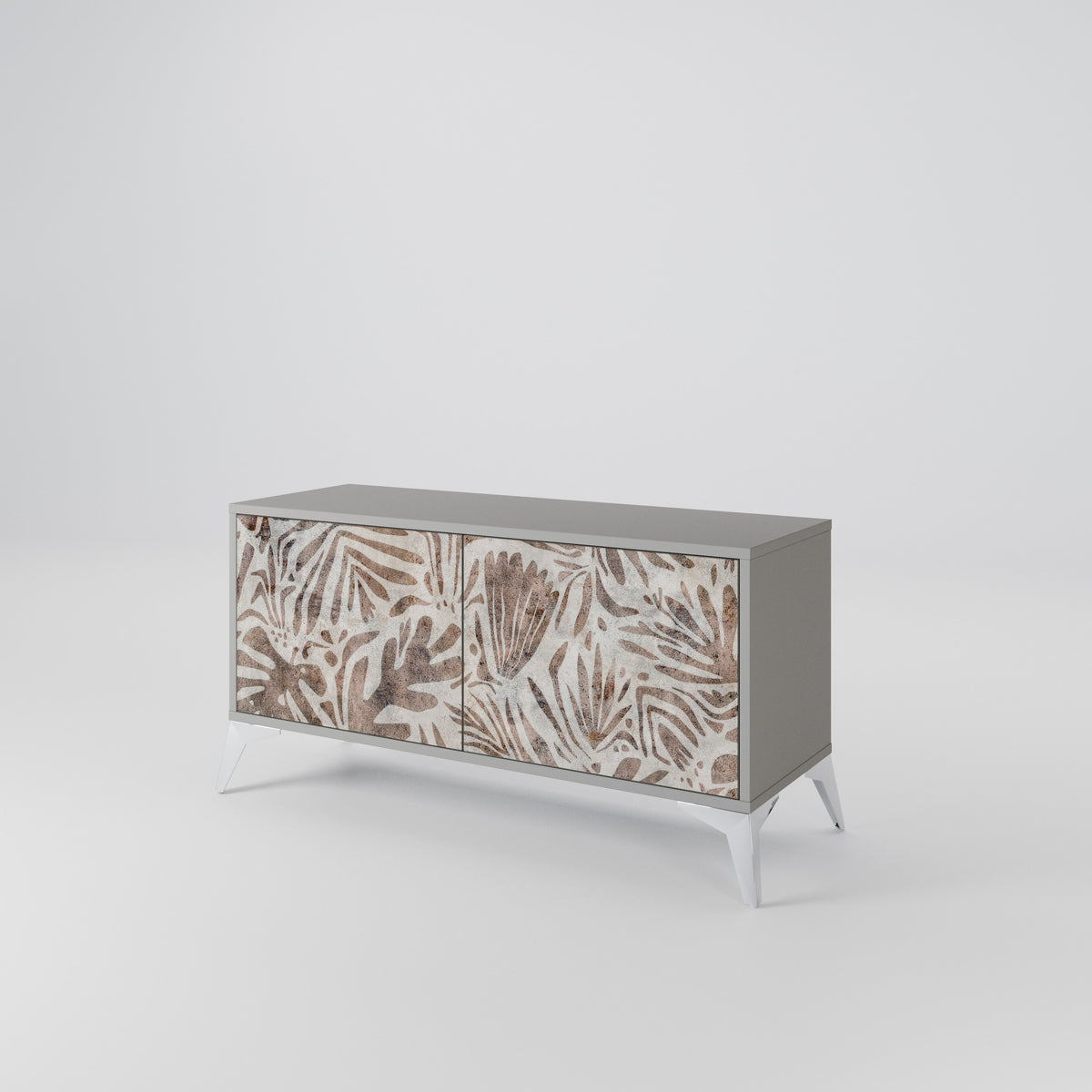 PASSING TIME Mueble de TV Compacto de 2 puertas