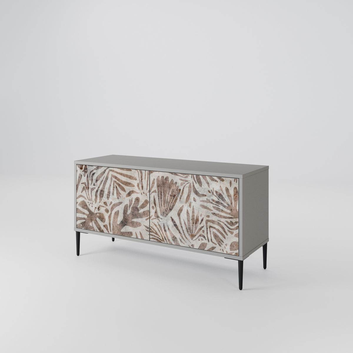 PASSING TIME Mueble de TV Compacto de 2 puertas