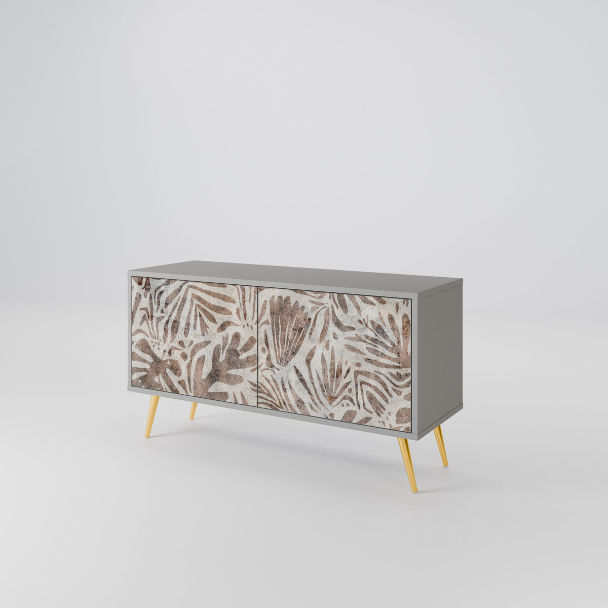 PASSING TIME Mueble de TV Compacto de 2 puertas