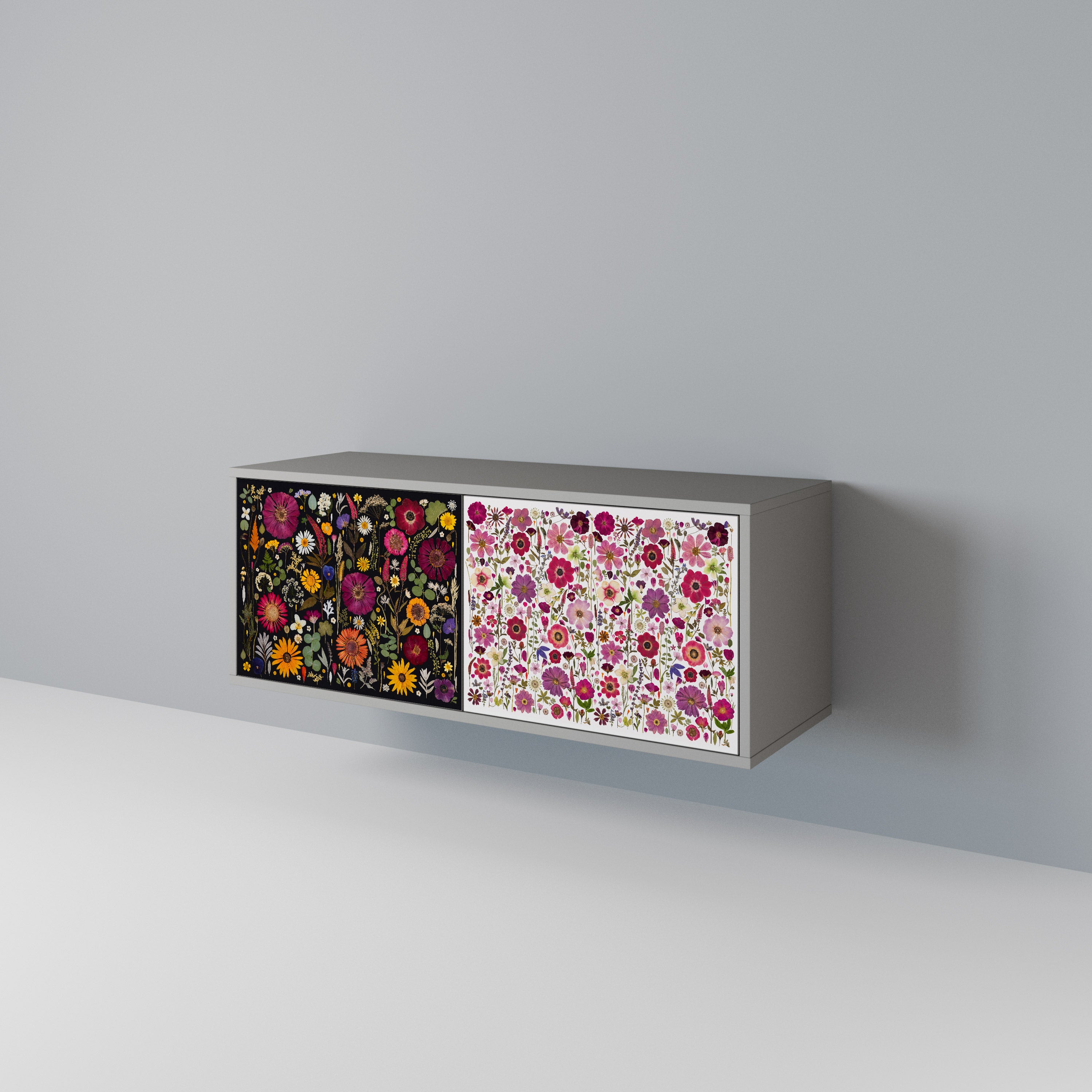 DAYNITE GARDEN Mueble de TV Compacto de 2 puertas