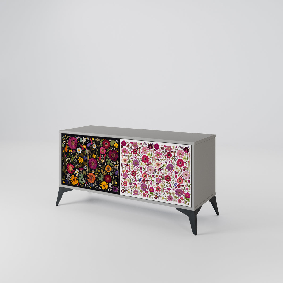 DAYNITE GARDEN Mueble de TV Compacto de 2 puertas