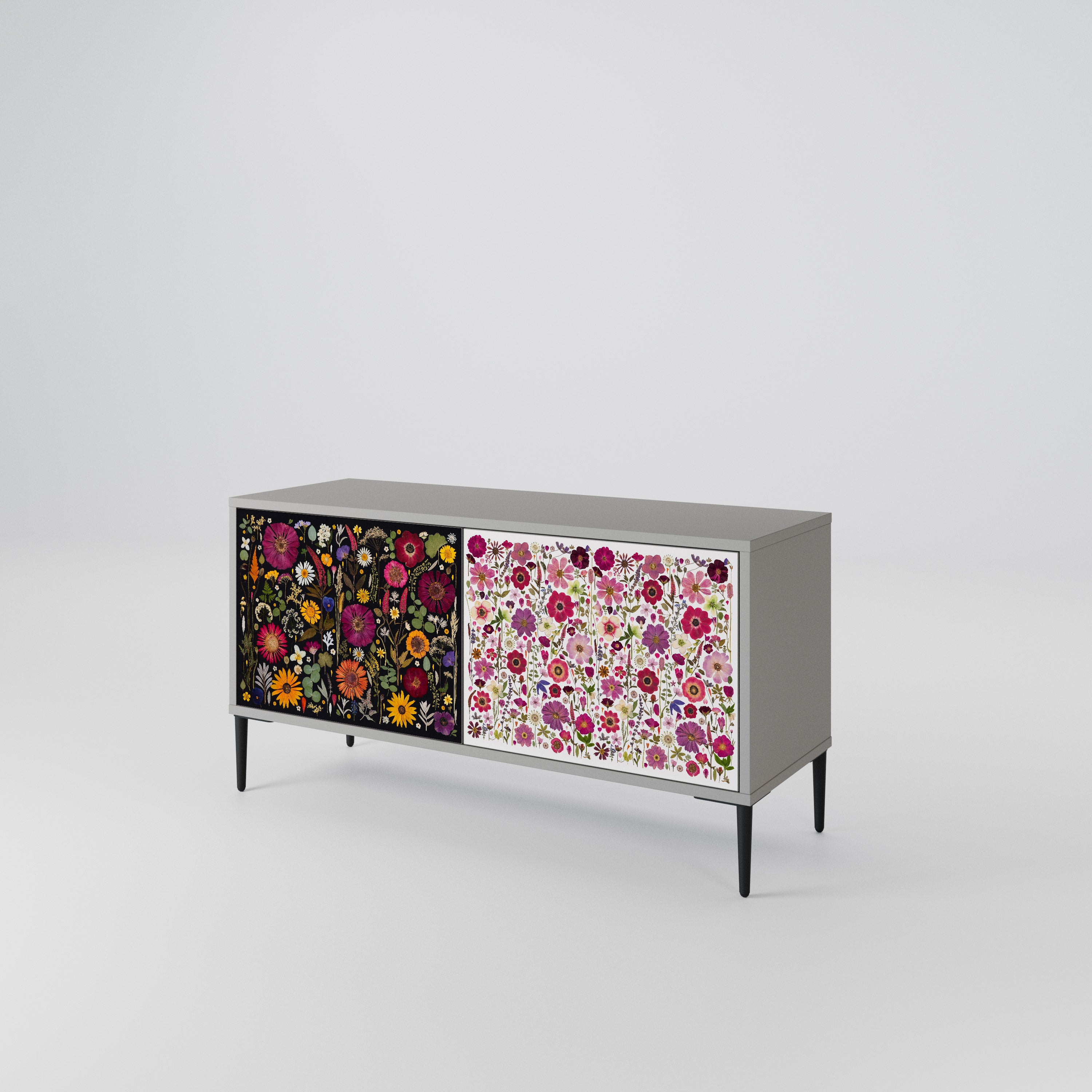 DAYNITE GARDEN Mueble de TV Compacto de 2 puertas