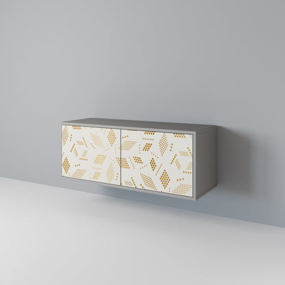 SPOTTED DAZE Mueble de TV Compacto de 2 puertas