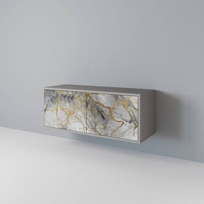 TIMELESS GLIDE Mueble de TV Compacto de 2 puertas