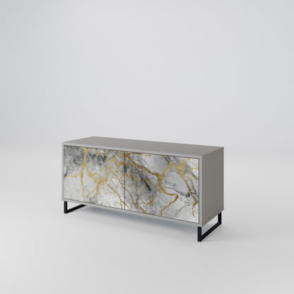 TIMELESS GLIDE Mueble de TV Compacto de 2 puertas