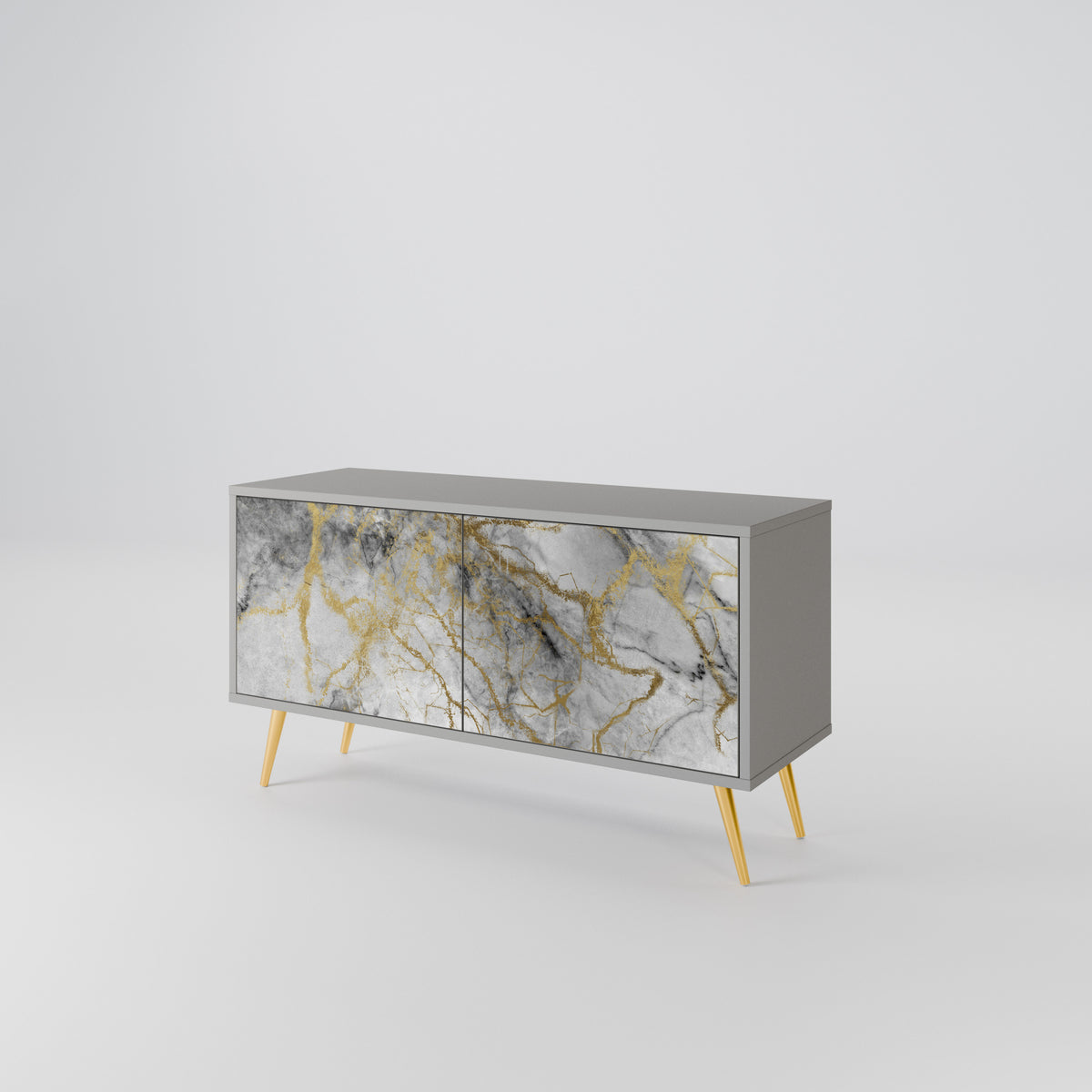 TIMELESS GLIDE Mueble de TV Compacto de 2 puertas