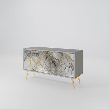 TIMELESS GLIDE Mueble de TV Compacto de 2 puertas