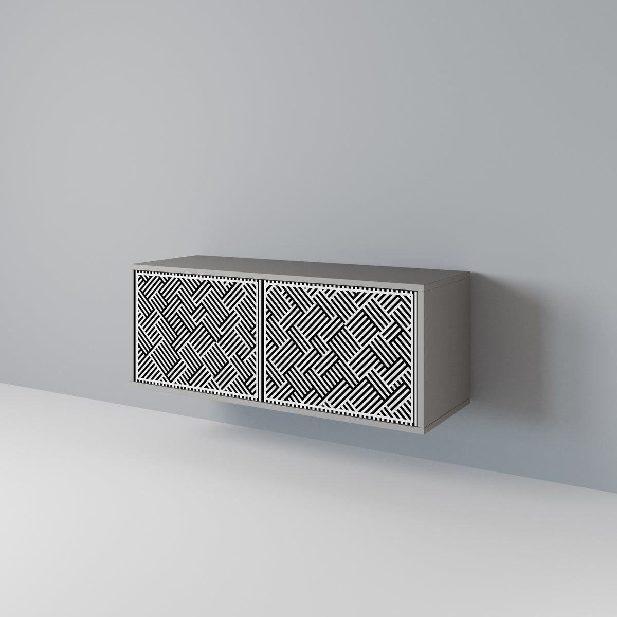 TEMPORARY SEQUENCE Mueble de TV Compacto de 2 puertas