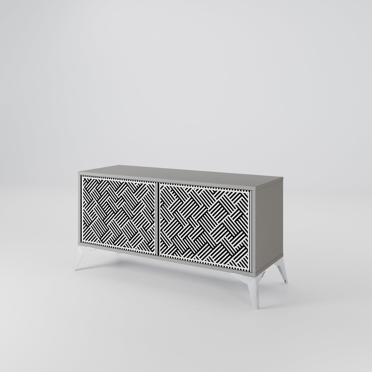 TEMPORARY SEQUENCE Mueble de TV Compacto de 2 puertas