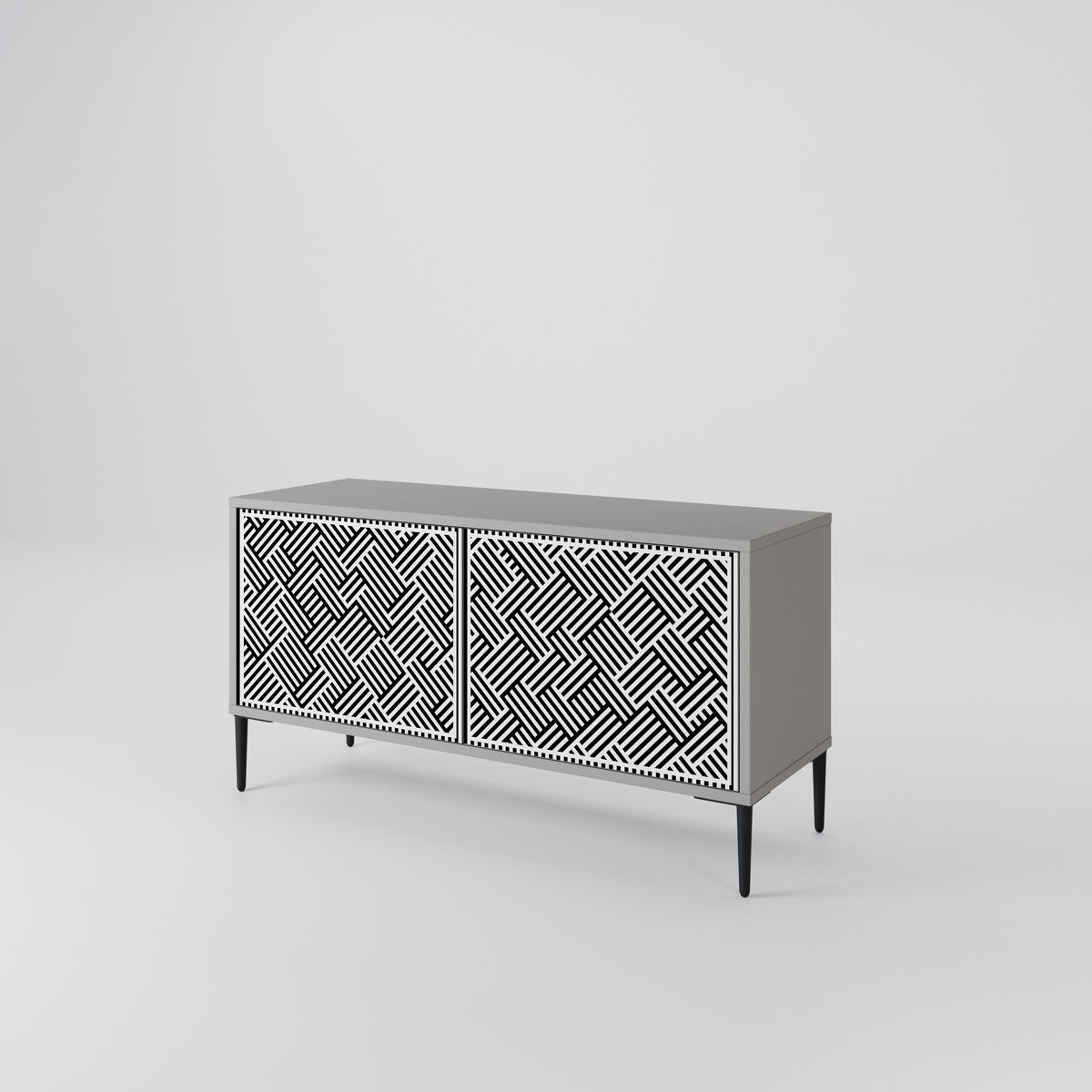 TEMPORARY SEQUENCE Mueble de TV Compacto de 2 puertas
