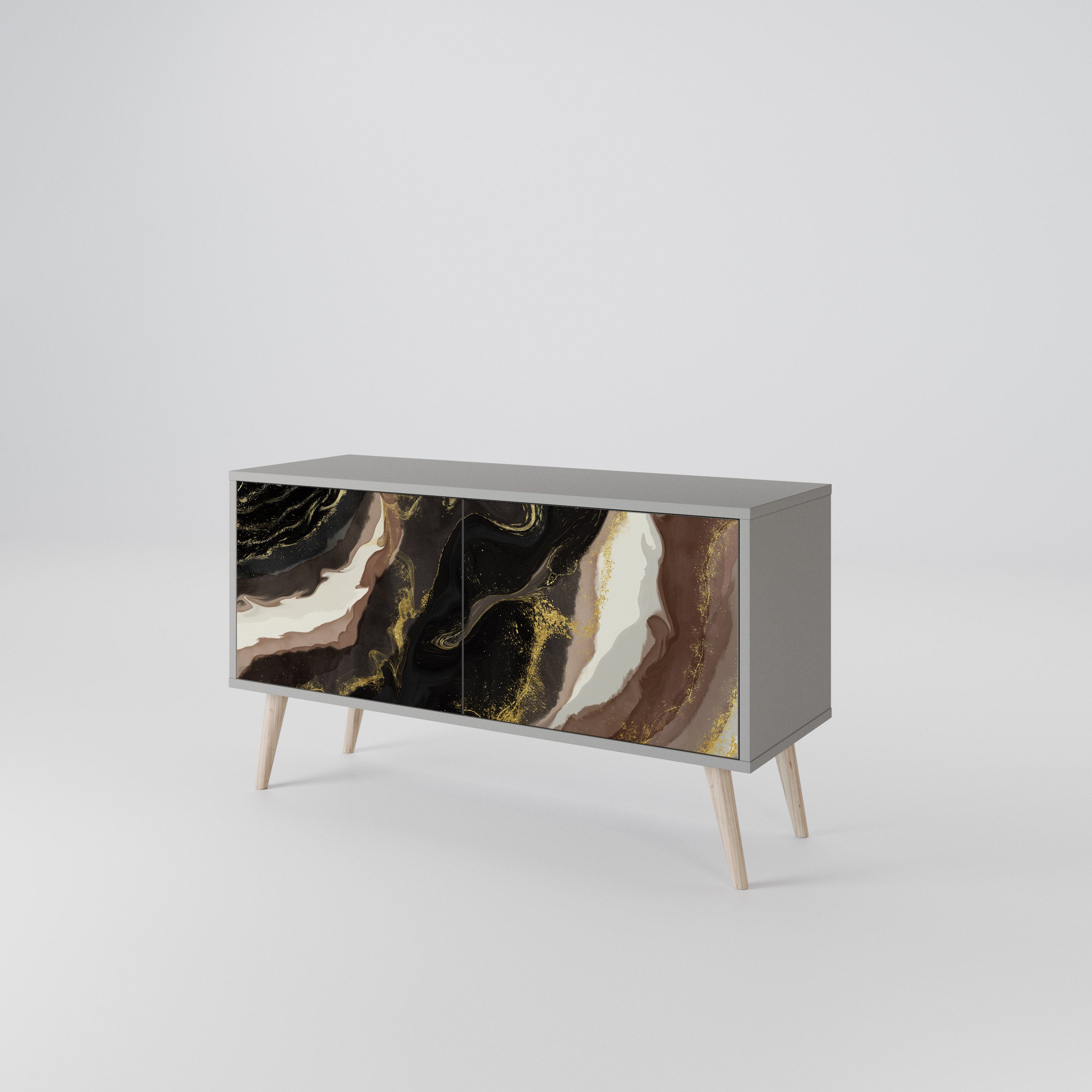 GOLD DUST Compact 2-Door TV Cabinet