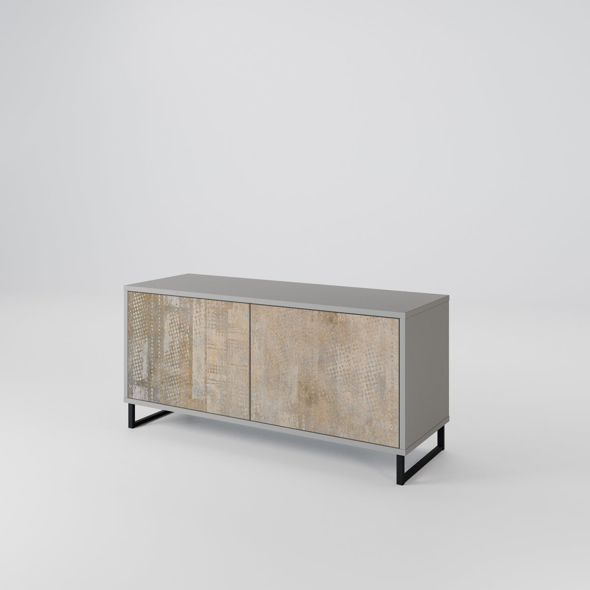SCREEN ERROR Compact 2-Door TV Cabinet